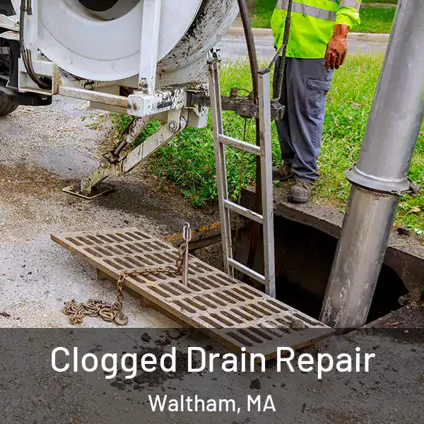  Clogged Drain Repair Waltham, MA